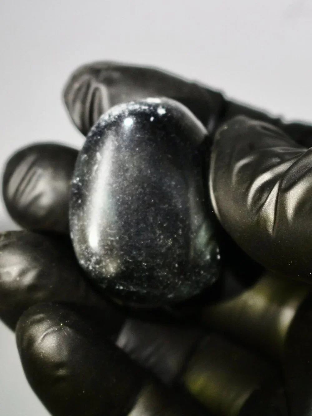 22.7g Old Stock Rainbow Obsidian Polished Davis Creek California Rare Stone Rock